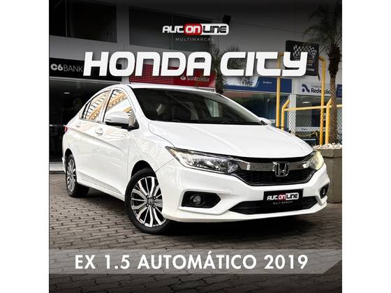 HONDA CITY 1.5 EX 16V FLEX 4P AUTOMÁTICO HONDA CITY 1.5 EX 16V FLEX 4P AUTOMÁTICO